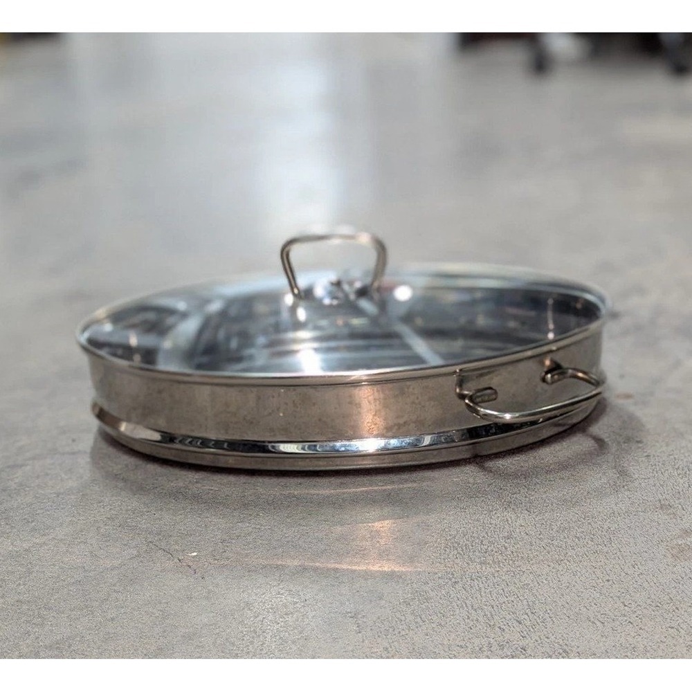 Chefcore Berndes Induction Plus Stainless Steel Saute Pan w Lid